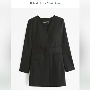 Brand New: just delivered belted blazer dress